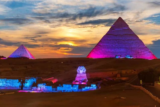 Sound and Light Show at Giza Pyramids