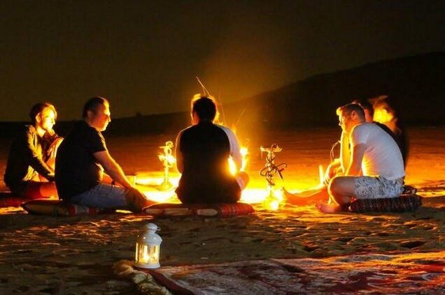 رحلة العشاء البدوى